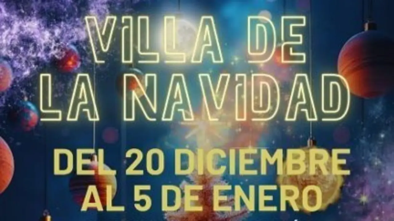 Villa de la navidad en Pinto.