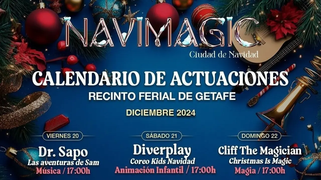 Feria de Navidad &lsquo;Navimagic&rsquo; de Getafe.