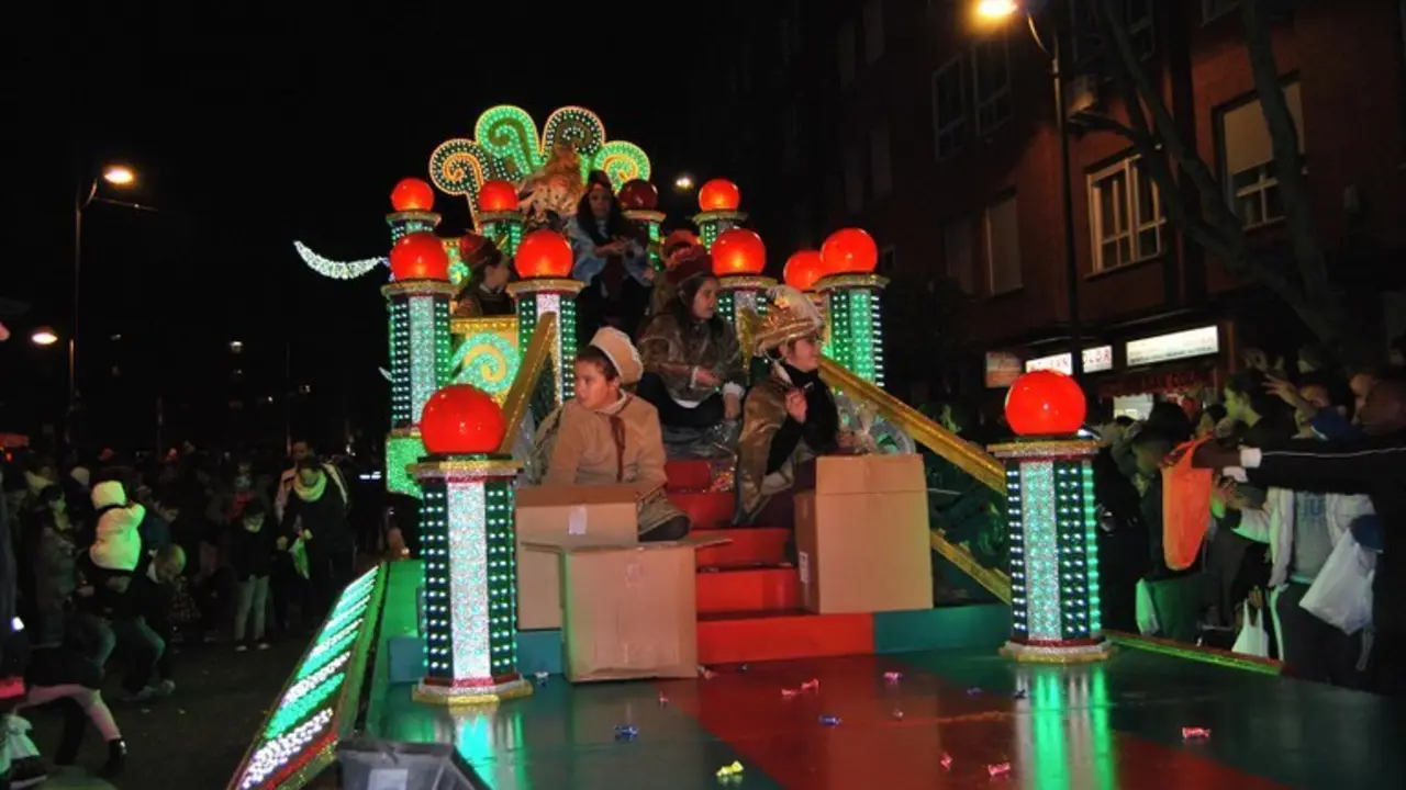 Cabalgata de los Reyes Magos de Parla.