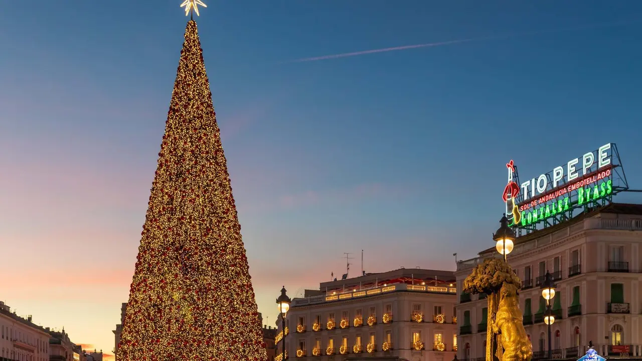 Puerta del Sol en Navidad (2024). &Aacute;lvaro L&oacute;pez del Cerro &copy; Madrid Destino