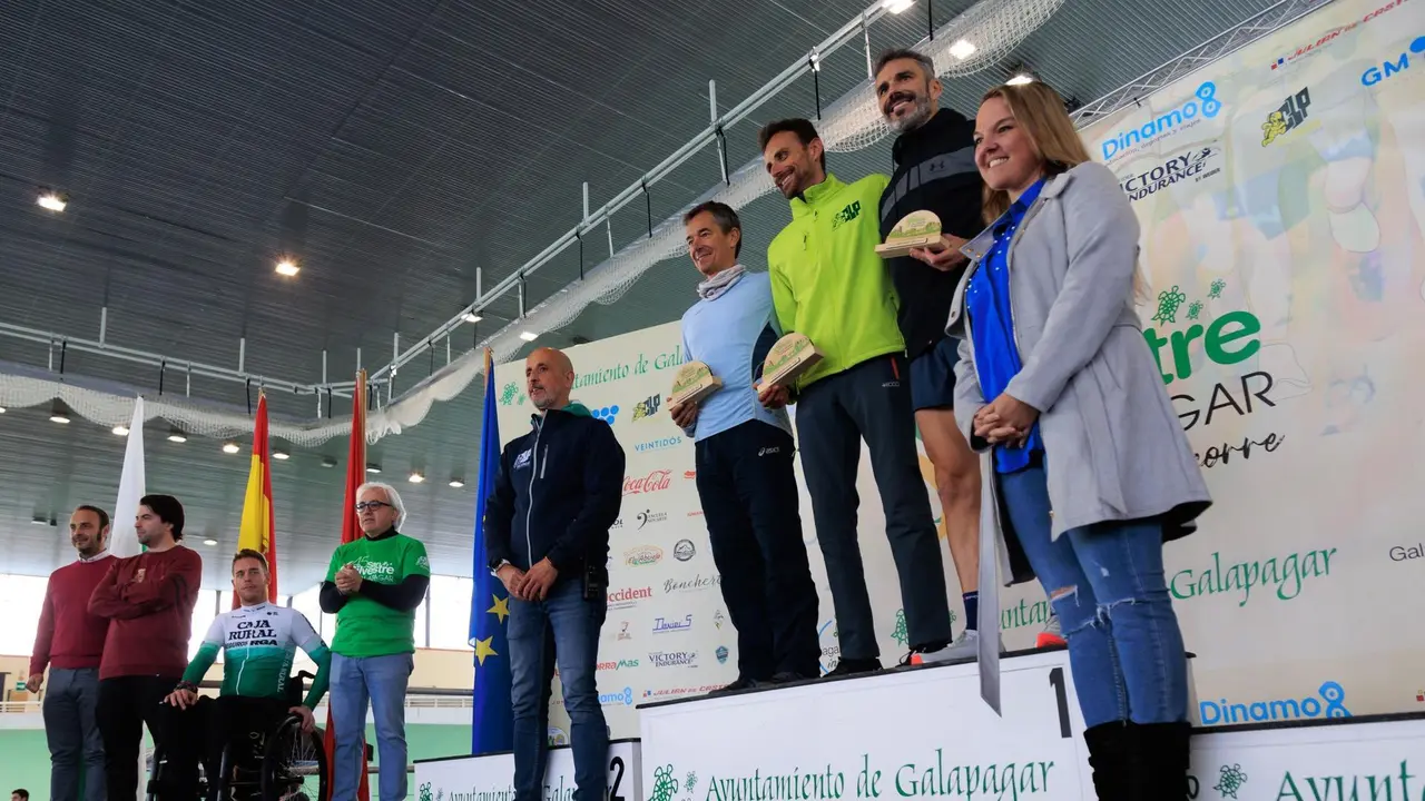Imagen de archivo. Participaci&oacute;n en la 45 edici&oacute;n de la San Silvestre de Galapagar.