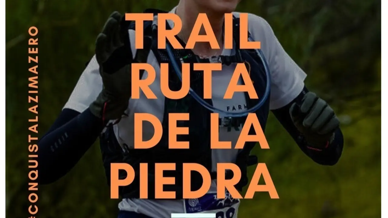 Cartel promocional del Trail Ruta de la Piedra de Valdemorillo.