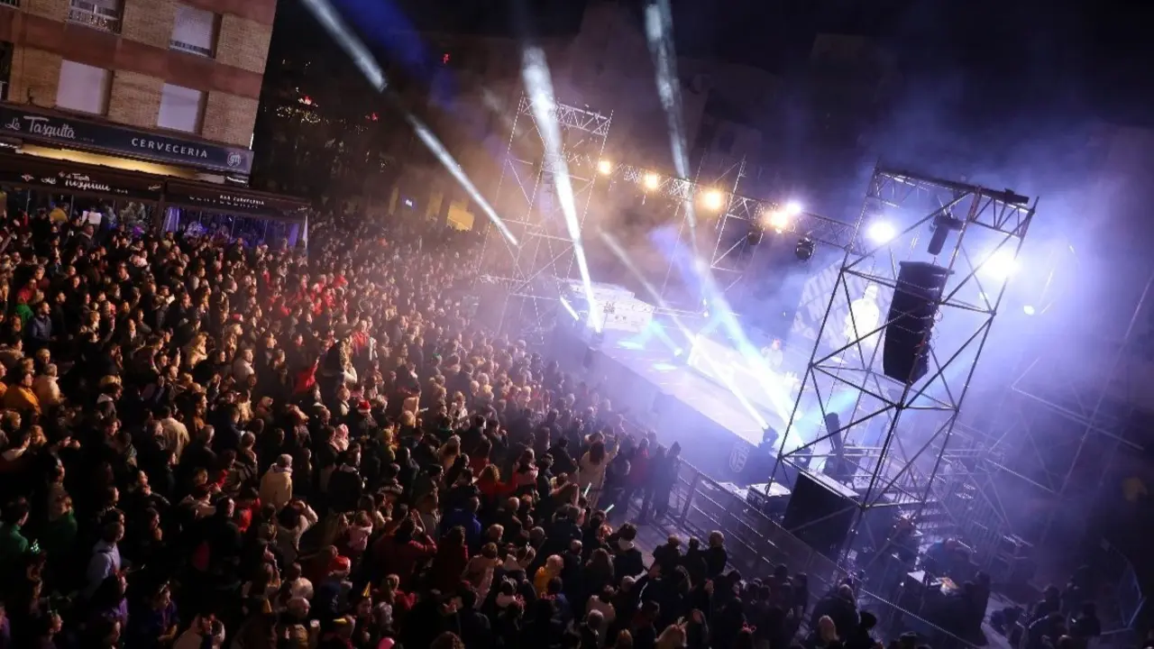 Preuvas y fiesta de los 40 principales.