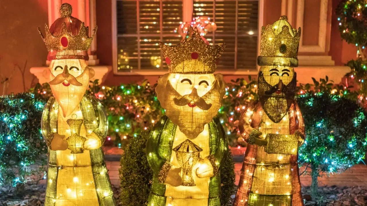 Luces de los Reyes Magos.