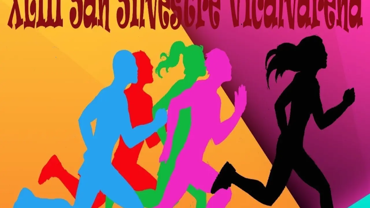 Cartel de la San Silvestre vicalvare&ntilde;a.