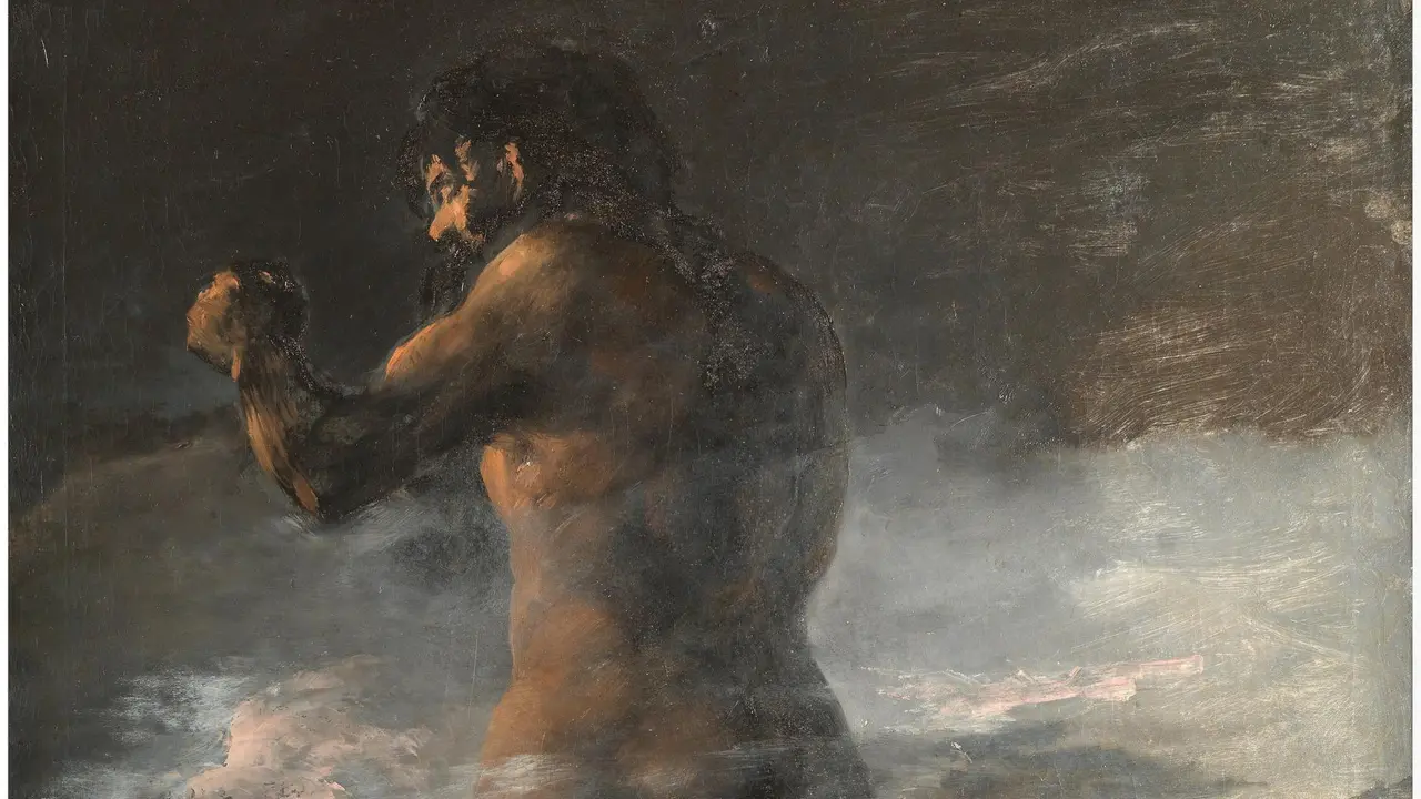'El Coloso' de Goya. Imagen cedida por el Museo del Prado.