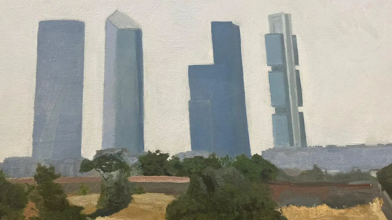 Imagen de la exposici&oacute;n 'Paisajes de Madrid: Una Visi&oacute;n Contempor&aacute;nea'.