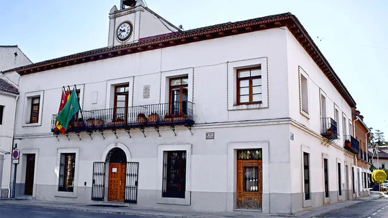 Casa consistorial de VIllaviciosa de Od&oacute;n.