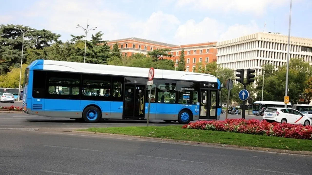 Autobuses gratuitos en Madrid.