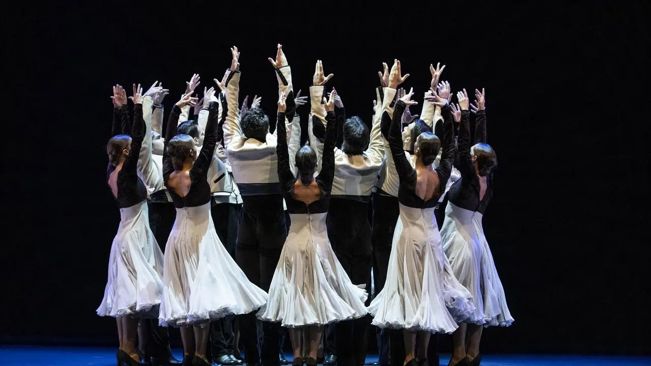 Un momento de la pieza Epifan&iacute;a de lo flamenco. Imagen cedida por Teatros del Canal.