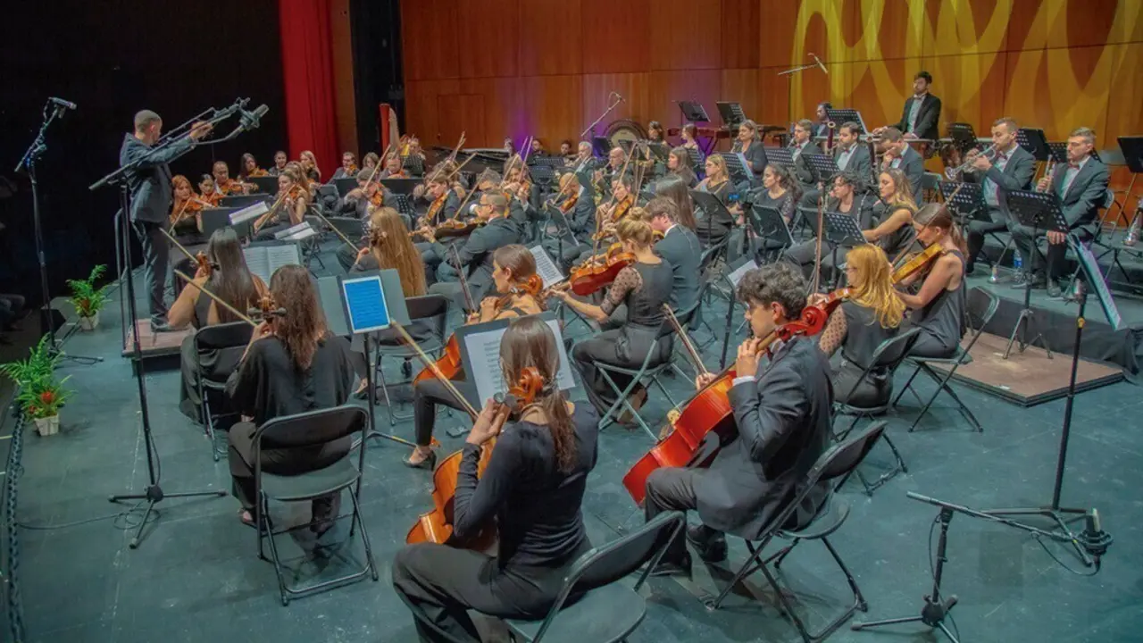 Imagen de archivo. Orquesta Alma Mahler en 2024..