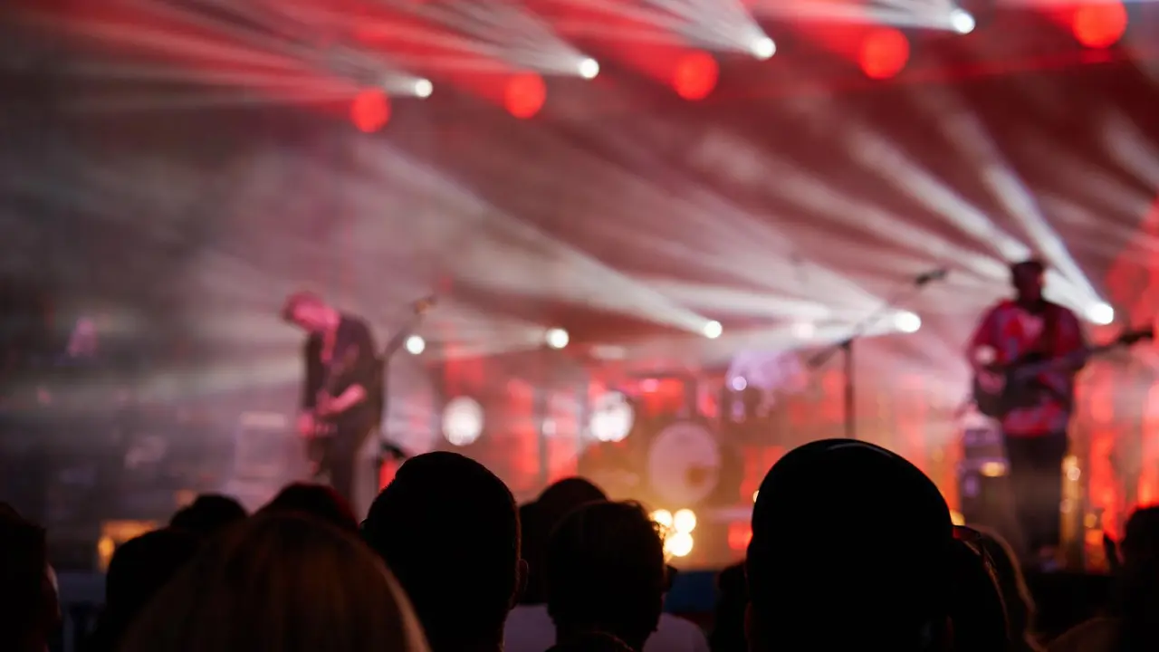 Imagen de archivo de un concierto.