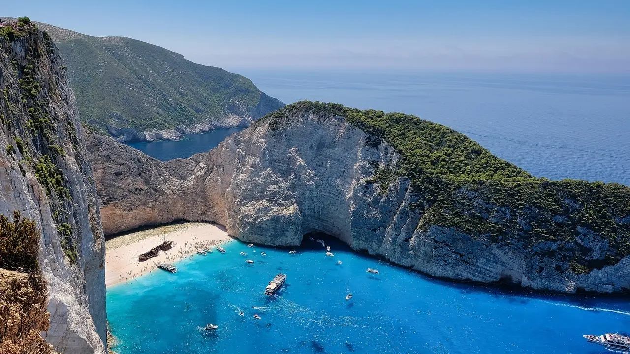 Costa griega.