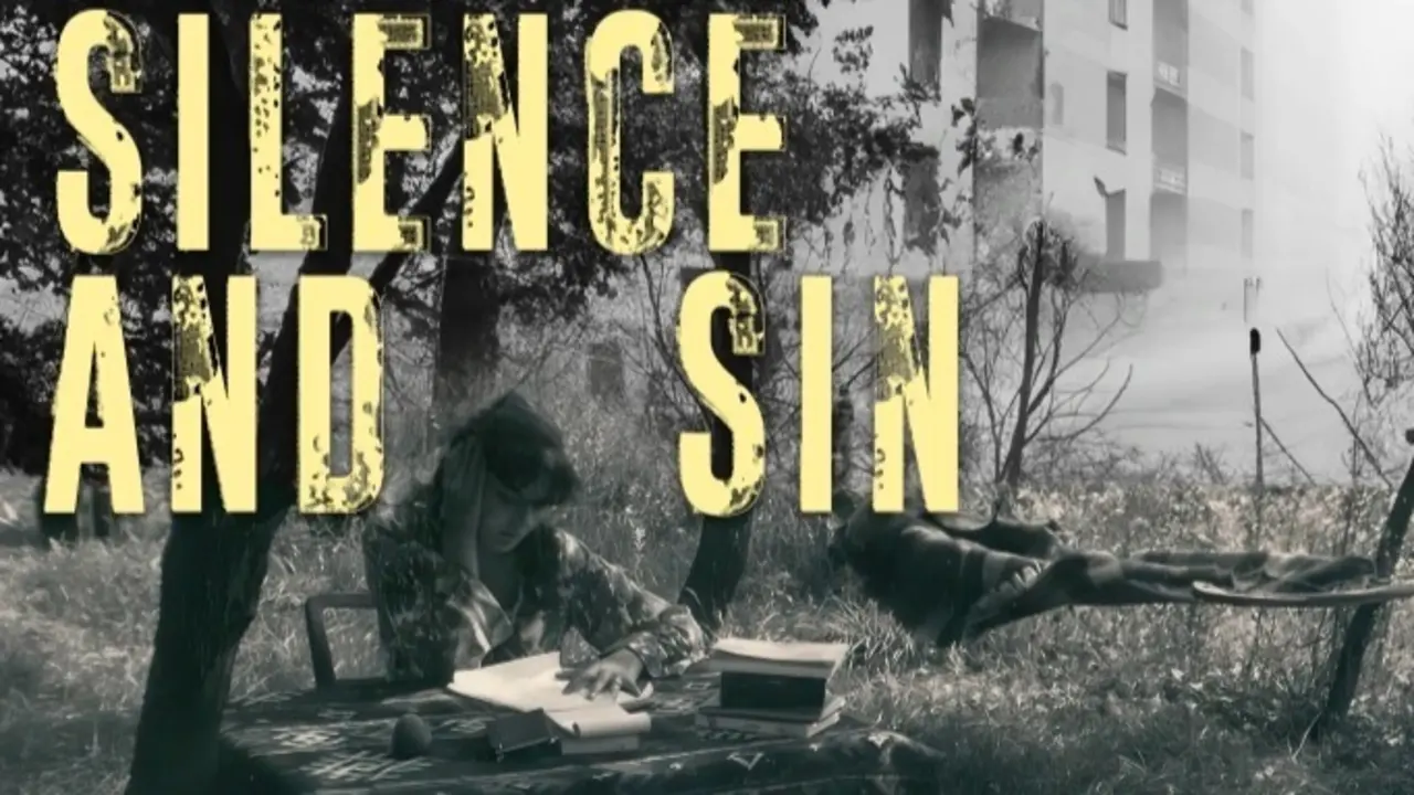 Poster en ingl&eacute;s de 'Entre el silencio y el pecado'.