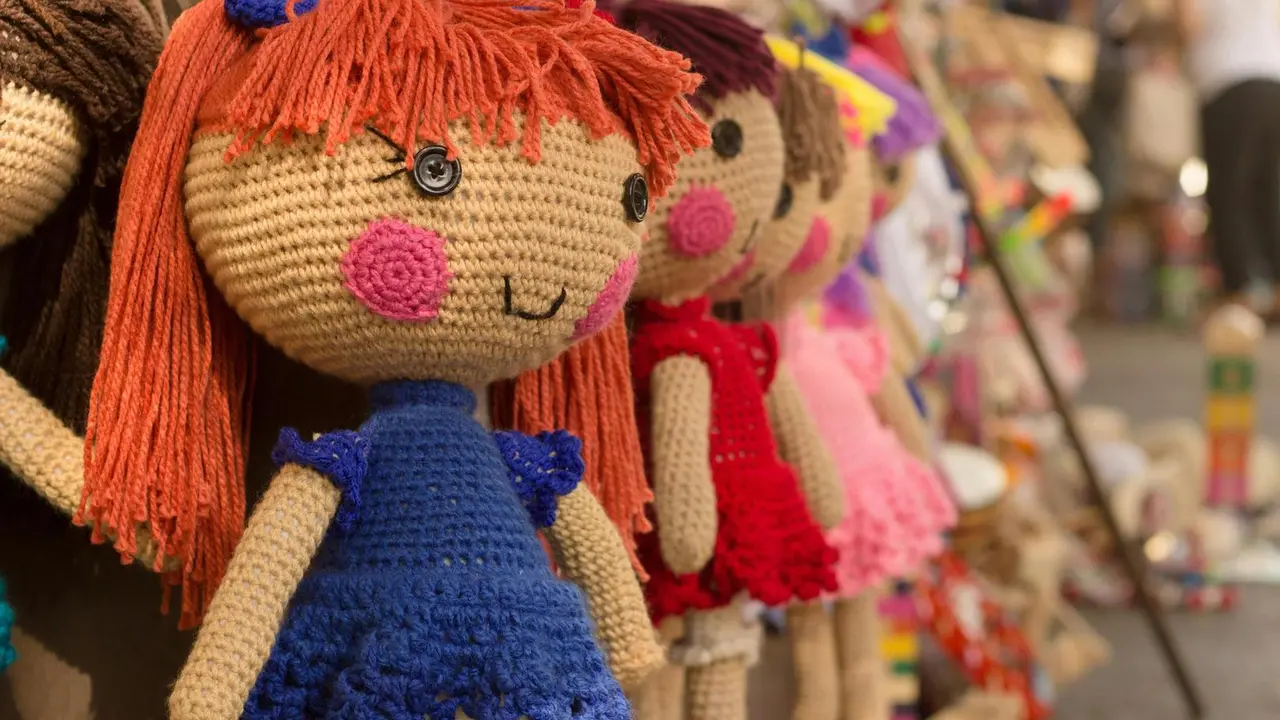 Mu&ntilde;ecas de ganchillo.