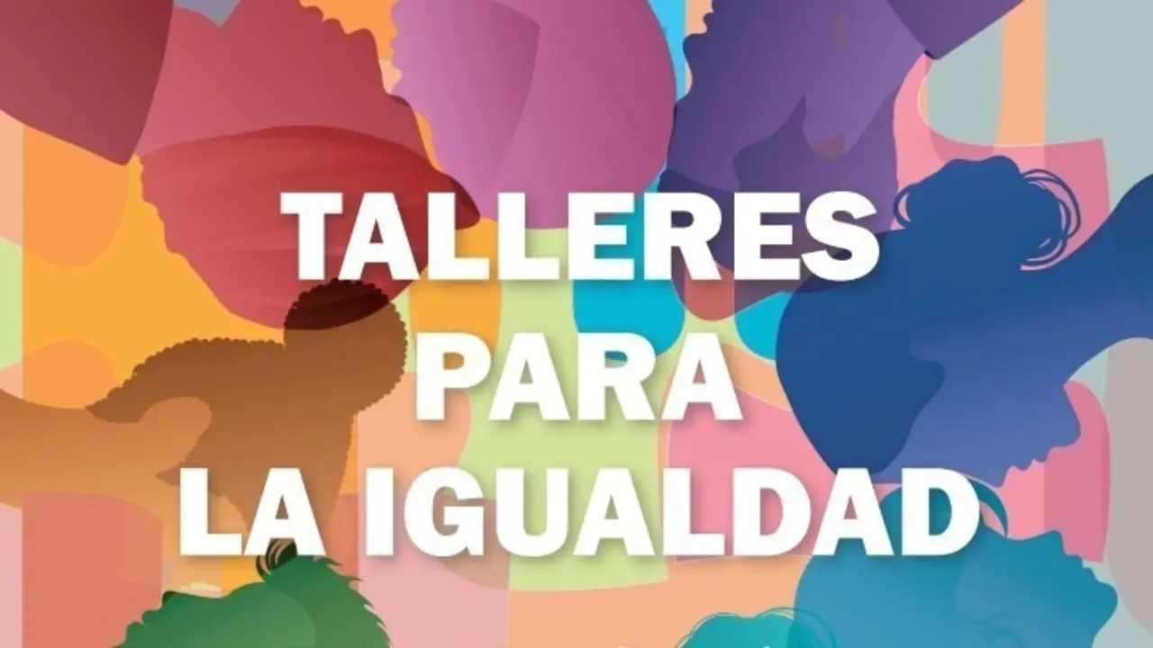 Imagen del cartel de 'Talleres para la igualdad' de Alcal&aacute; de Henares.