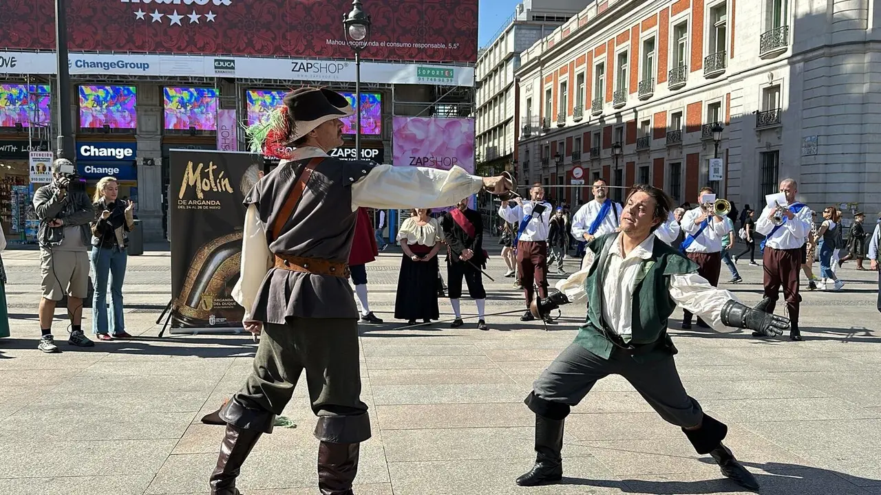 Arganda del Rey celebra la recreaci&oacute;n hist&oacute;rica del Mot&iacute;n de Arganda.