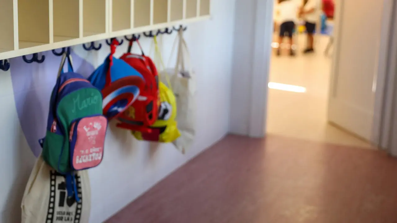 CEIP Hern&aacute;n Cort&eacute;s, durante el primer d&iacute;a de comienzo del curso escolar, a 7 de septiembre de 2022, en Madrid (Espa&ntilde;a).