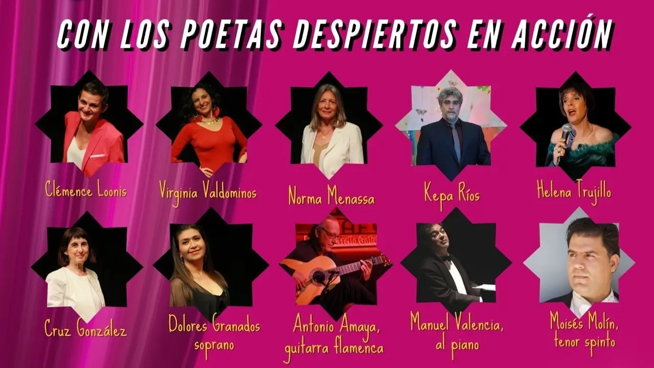 Cartel de 'Que vivan los poetas'.