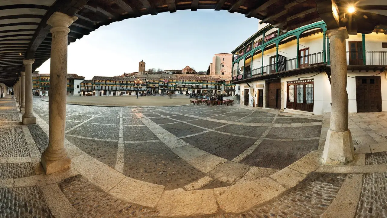 La Plaza Mayor de Chinch&oacute;n. Imagen cedida por la Asociaci&oacute;n de Los Pueblos m&aacute;s Bonitos de Espa&ntilde;a.