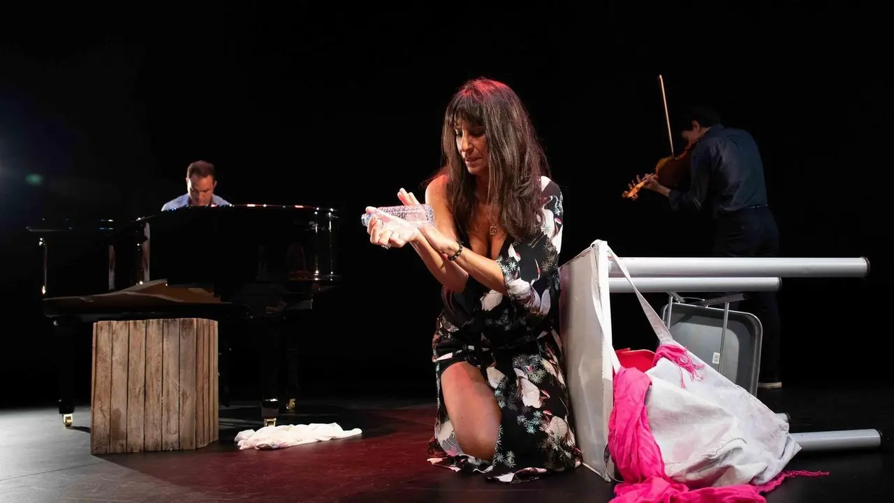 Mar&iacute;a Rey-Joly en una escena del espect&aacute;culo..