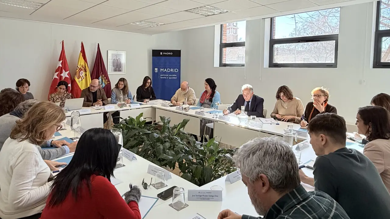 Reuni&oacute;n consistorial. Imagen cedida por el Ayuntamiento de Madrid.