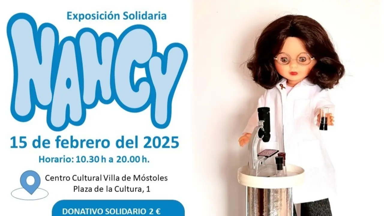 Cartel de la exposici&oacute;n 'Nancy'.