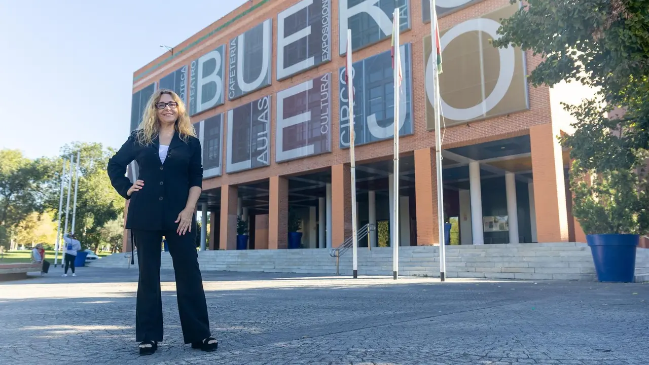 La Concejal de Cultura y el teatro Buero Vallejo de Alcorc&oacute;n.
