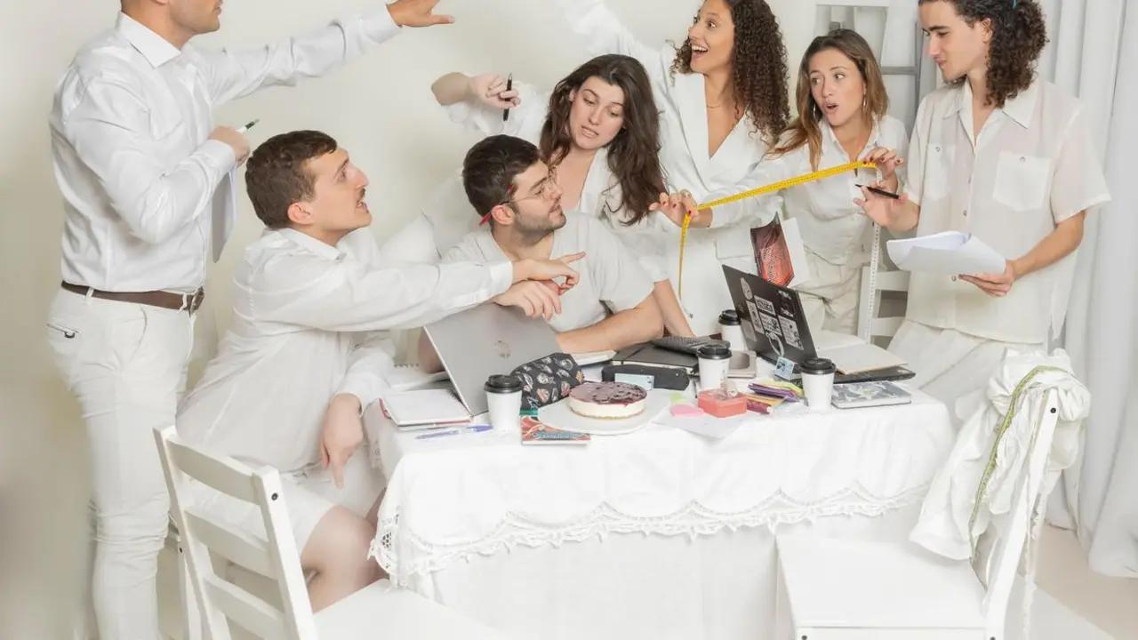 Fotograf&iacute;a de la obra de teatro 'Matrimonio Blanco'.