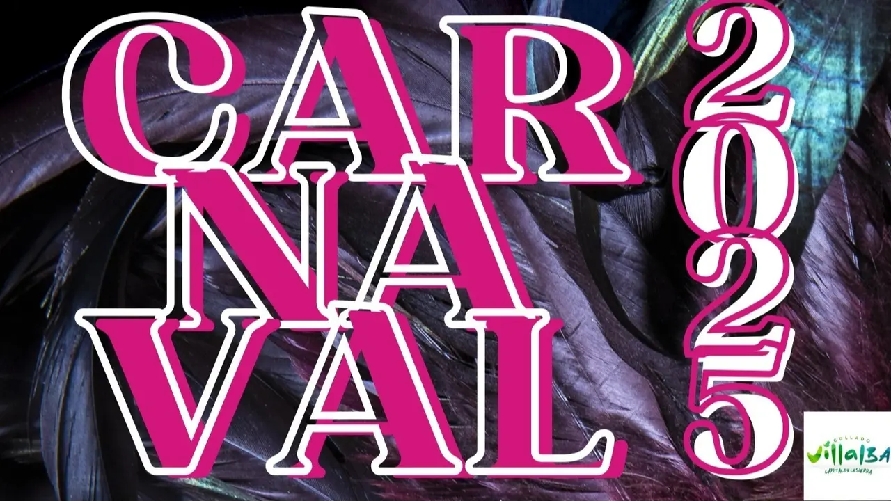 Cartel del Carnaval de 2025 de Collado Villalba.