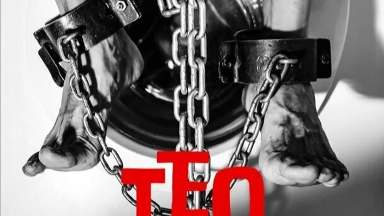 Cartel de Teo Encadenado.