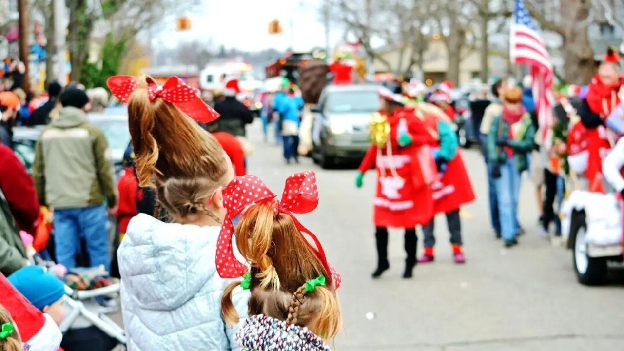 Desfile de disfraces.