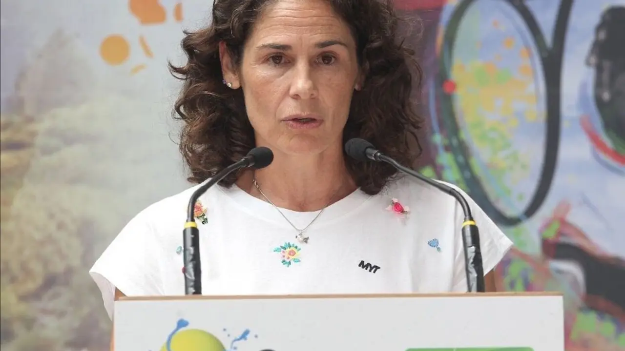 La extenista Virginia Ruano.