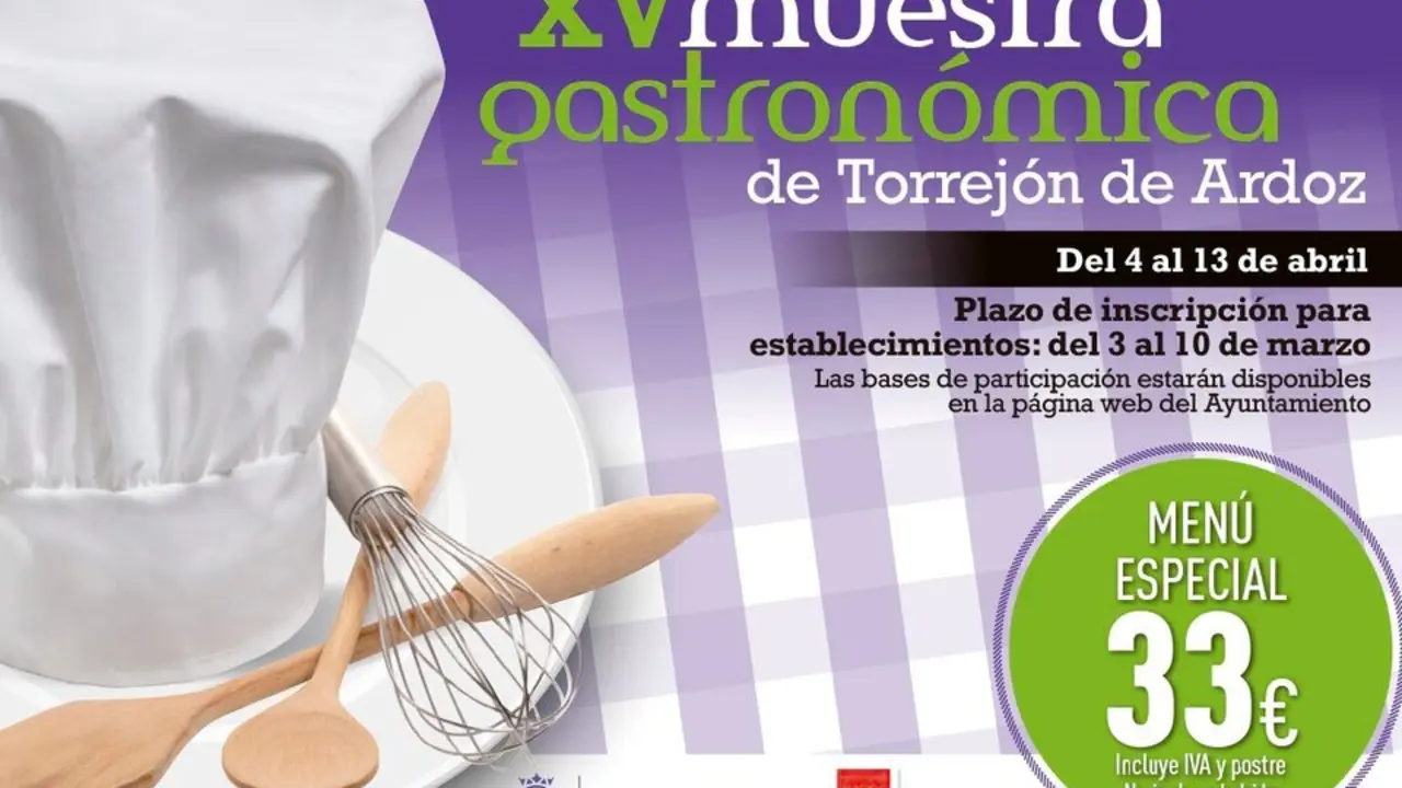 XV Muestra Gastron&oacute;mica de Torrej&oacute;n.