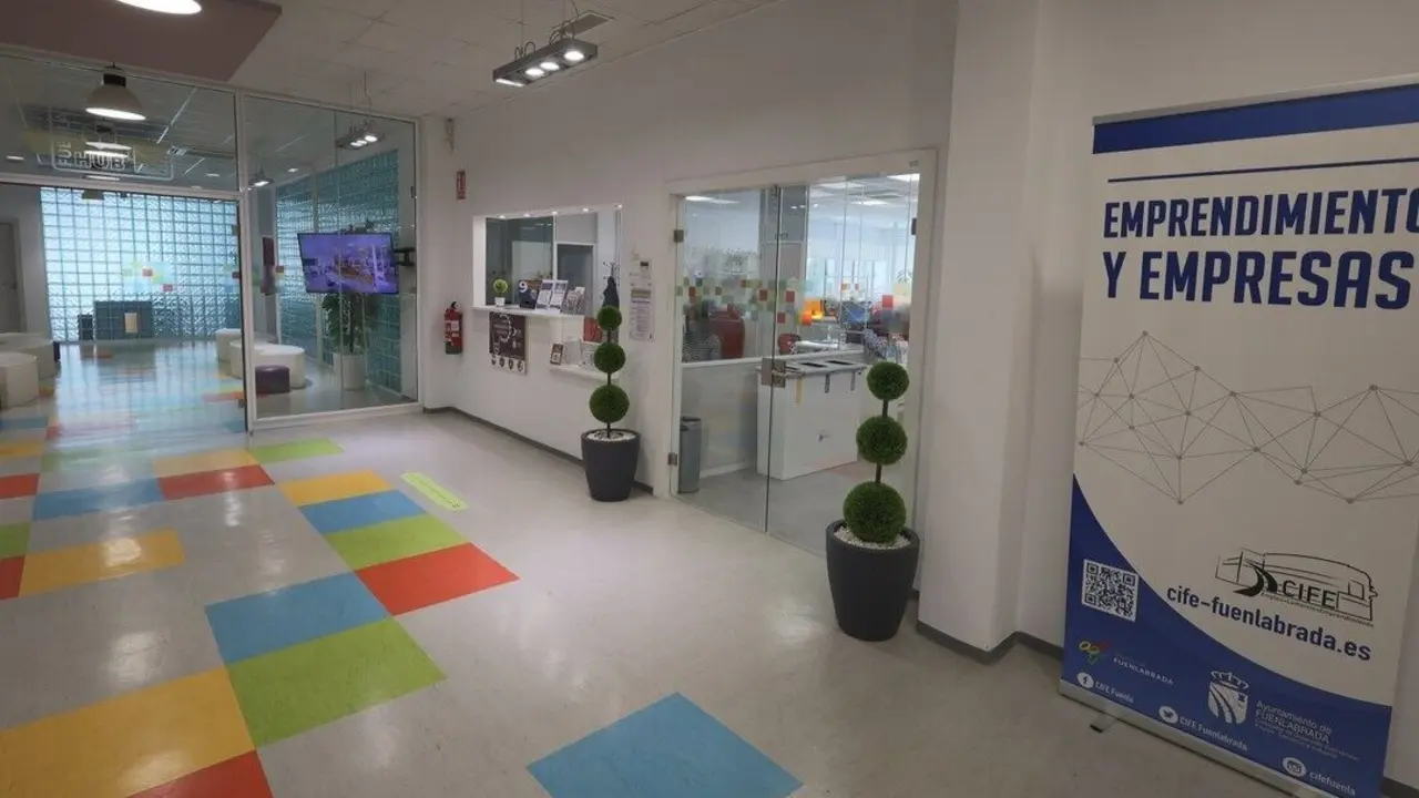 Instalaciones del edificio CIFE en Fuenlabrada.