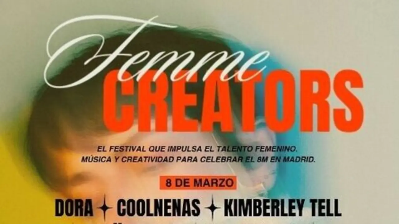 CARTEL FEMME CREATORS NUEVA UBICACI&Oacute;N.