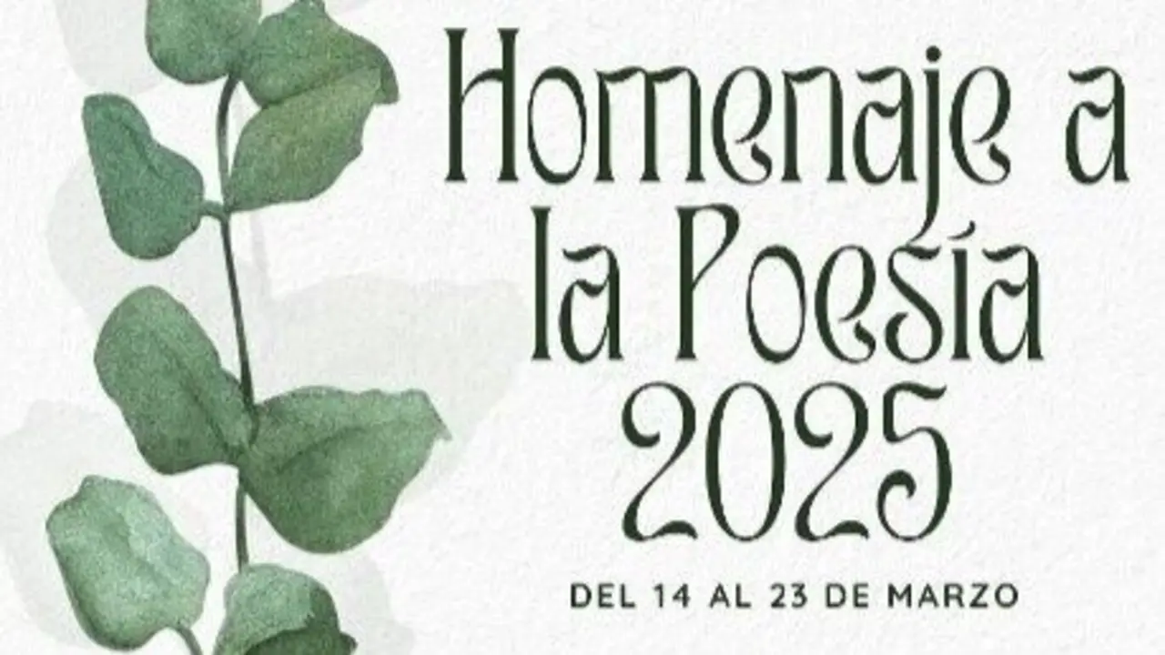 Cartel "Homenaje a la Poes&iacute;a 2025".