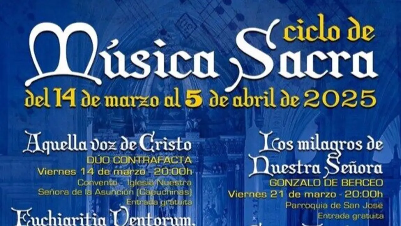 Ciclo m&uacute;sica Sacra Pinto.