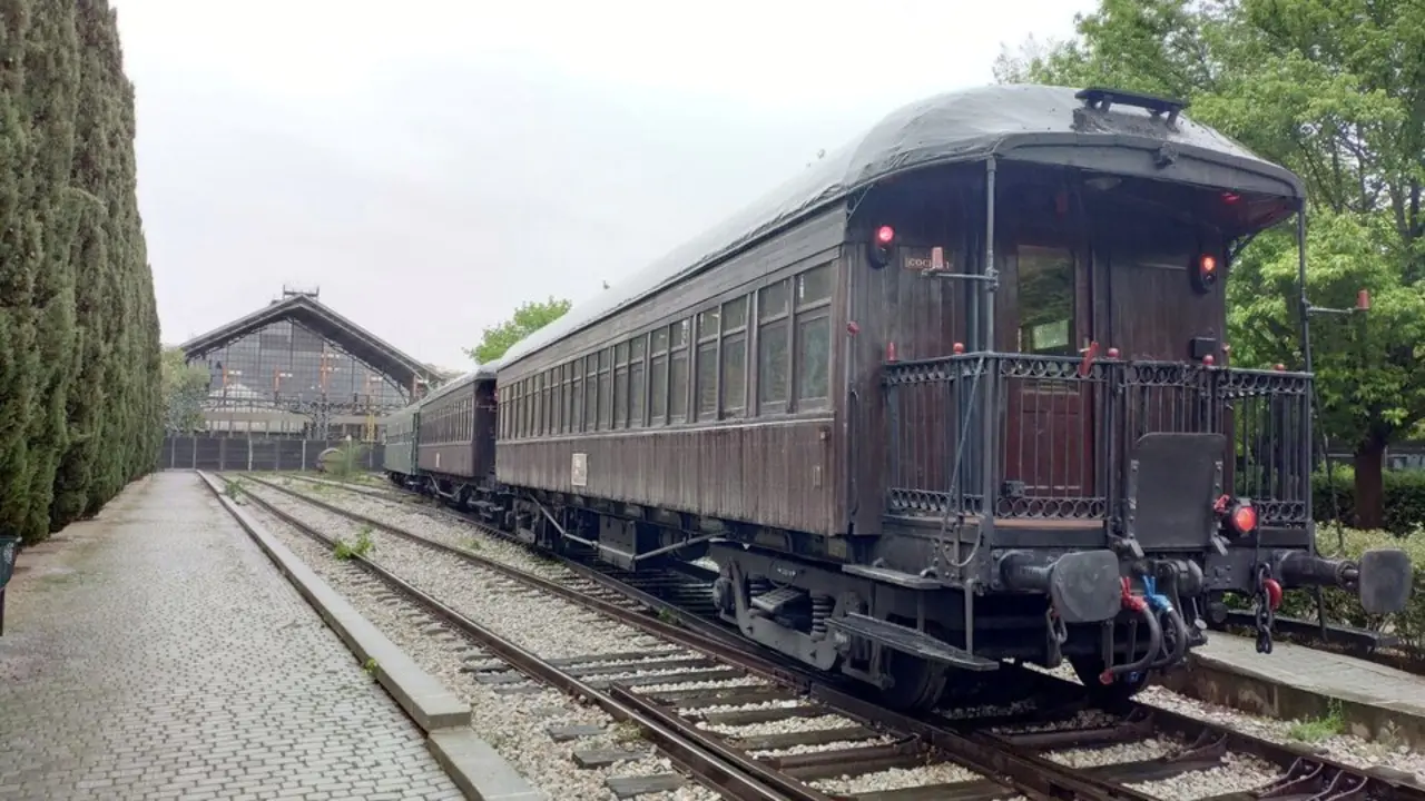 Tren de la Fresa de Aranjuez. Imagen de archivo.