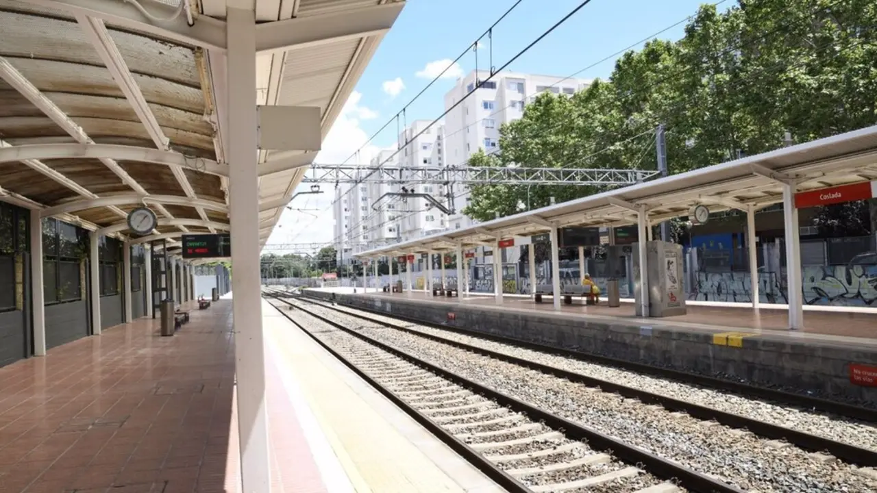 Estaci&oacute;n de Coslada de Cercan&iacute;as Madrid.