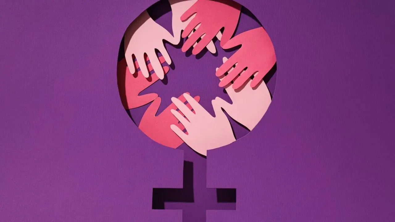 S&iacute;mbolo del Feminismo. Imagen de archivo.