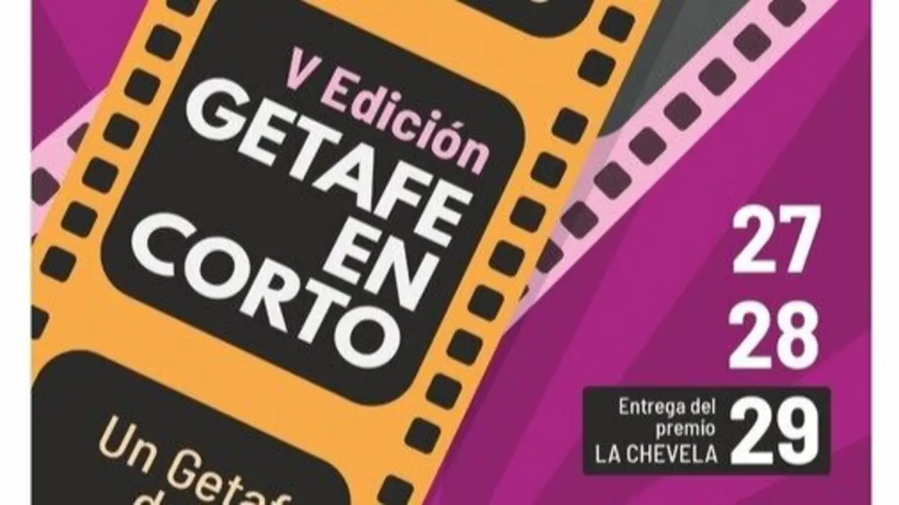 Cartel de la V edici&oacute;n de 'Getafe en Corto'.