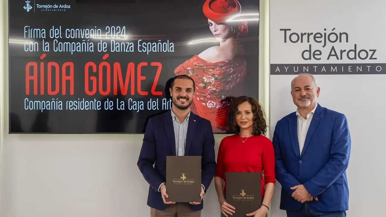 El Ayuntamiento de Torrej&oacute;n de Ardoz renueva el convenio con la Compa&ntilde;&iacute;a de Danza Espa&ntilde;ola A&iacute;da G&oacute;mez.