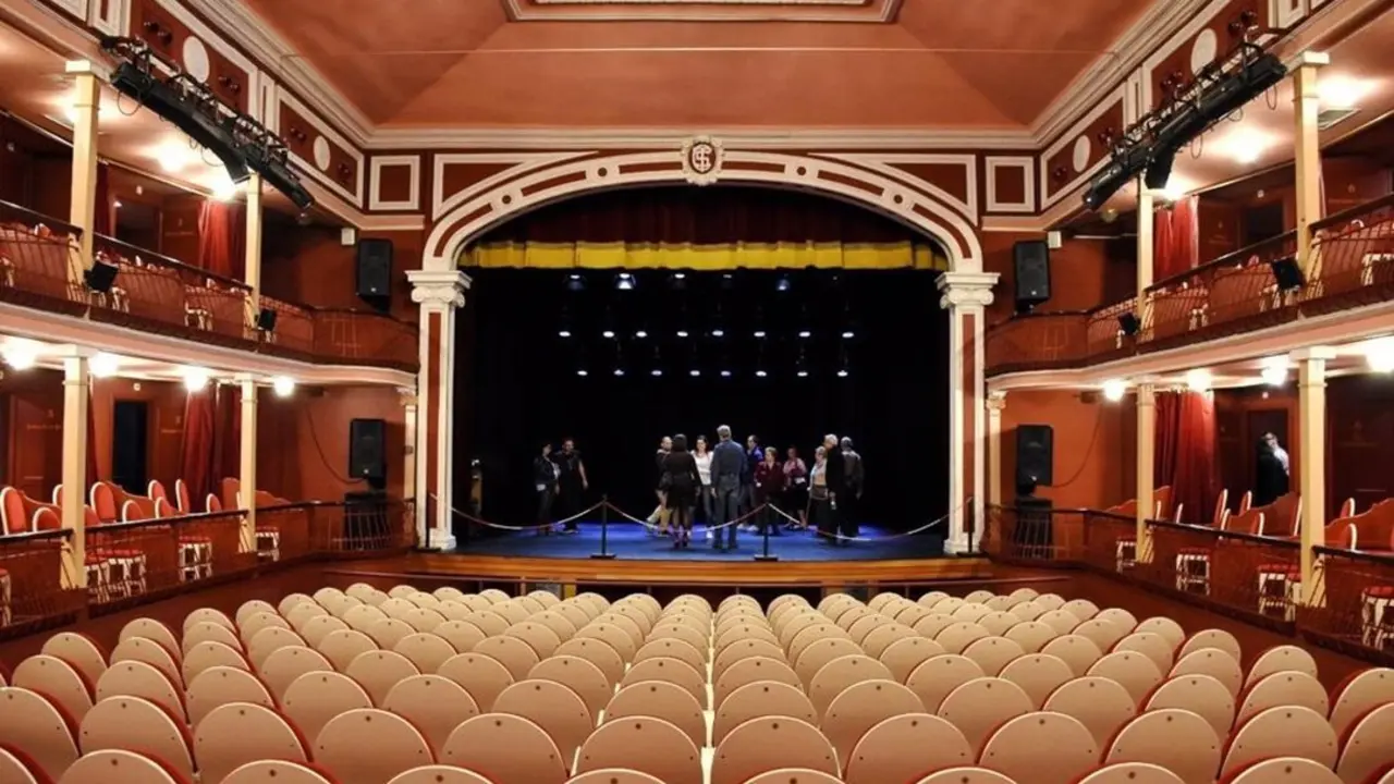 Imagen de archivo del Teatro Sal&oacute;n Cervantes. Imagen del Ayuntamiento de Alcal&aacute; de Henares.