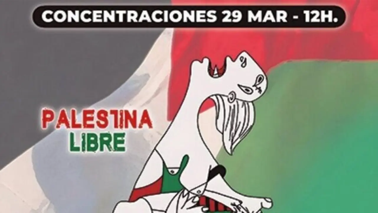 Concentraci&oacute;n en la Plaza Juan Goytisolo.