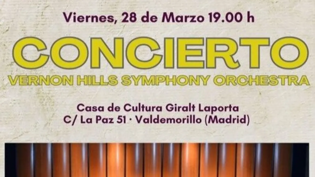 Concierto de la Vernon Hills Symphony Orchestra.