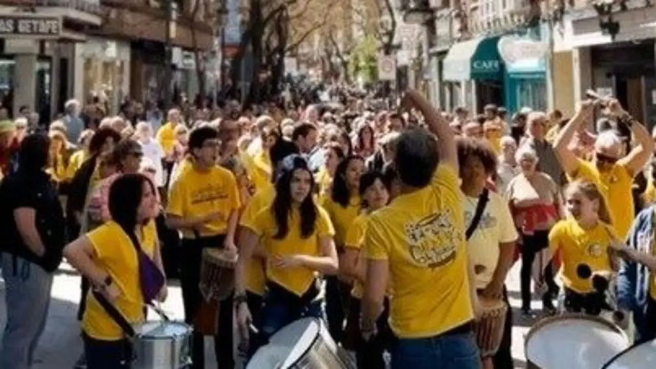 M&uacute;sica en las calles de Alcorc&oacute;n. Imagen cedida por el Ayuntamiento.