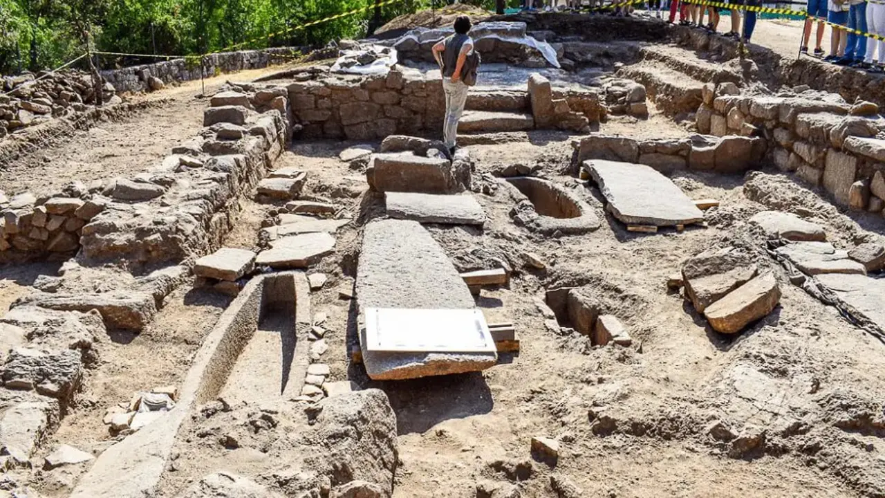 Las excavaciones de El Rebollar de El Boalo.