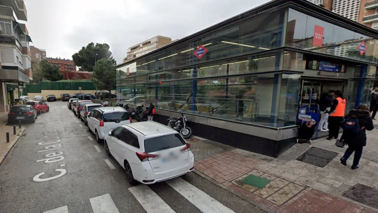 Una boca de Metro. Imagen de archivo.