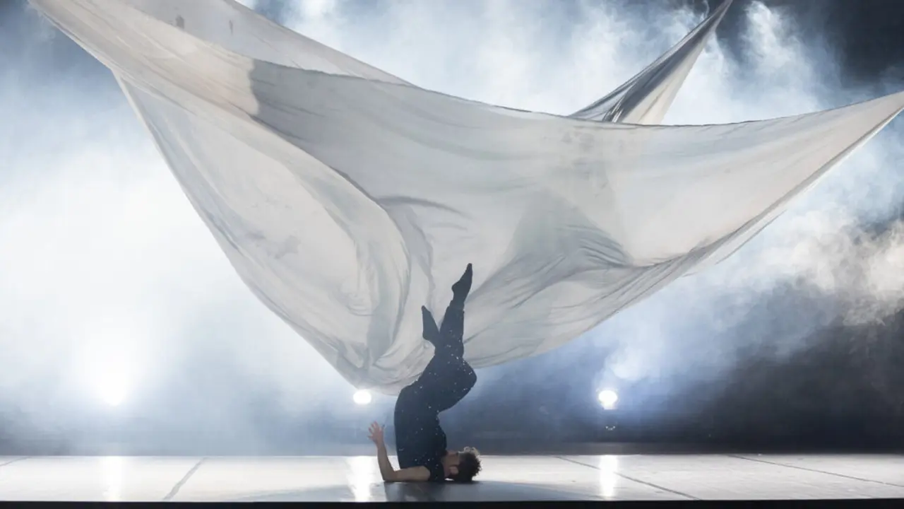 'Loop' de La compa&ntilde;&iacute;a madrile&ntilde;a Aracaladanza. Imagen del Ayuntamiento de Madrid.
